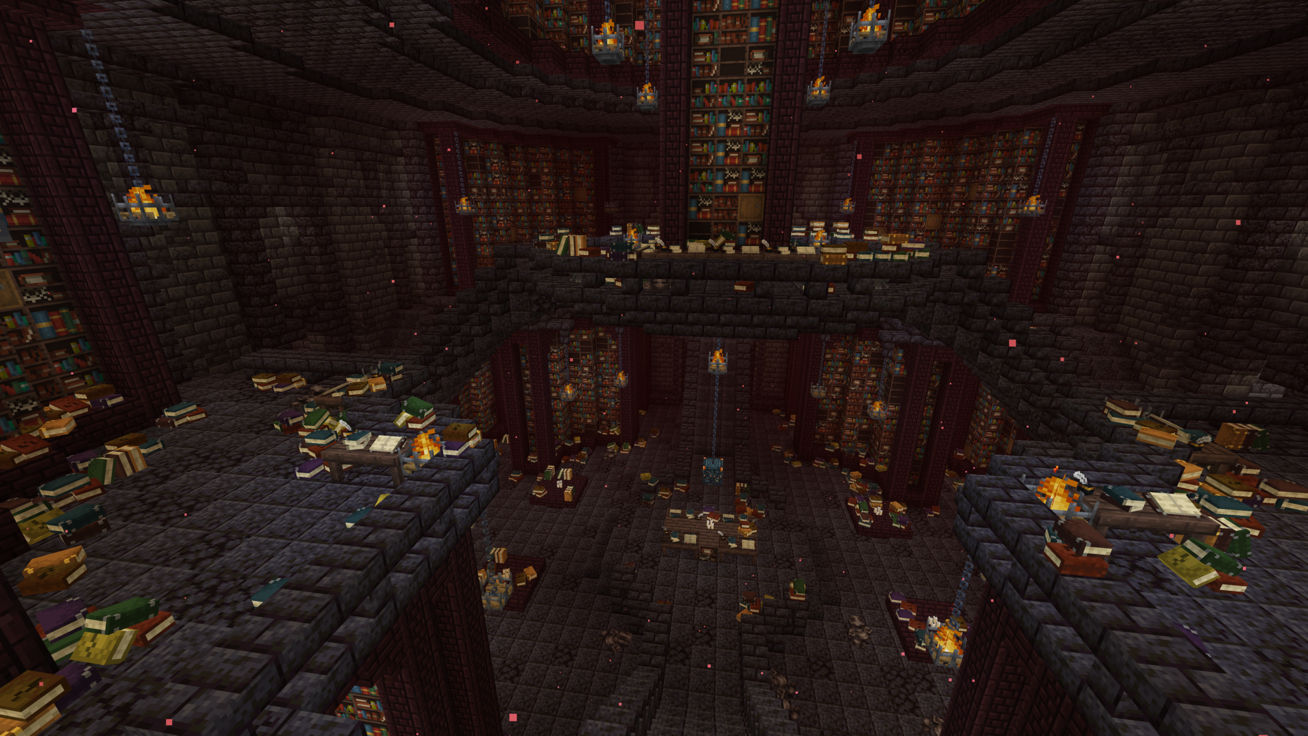 「地獄の業火の城塞」の攻略方法と入手できるアイテムまとめ 【Minecraft MOD】【Iron’s Spells ‘n Spellbooks】